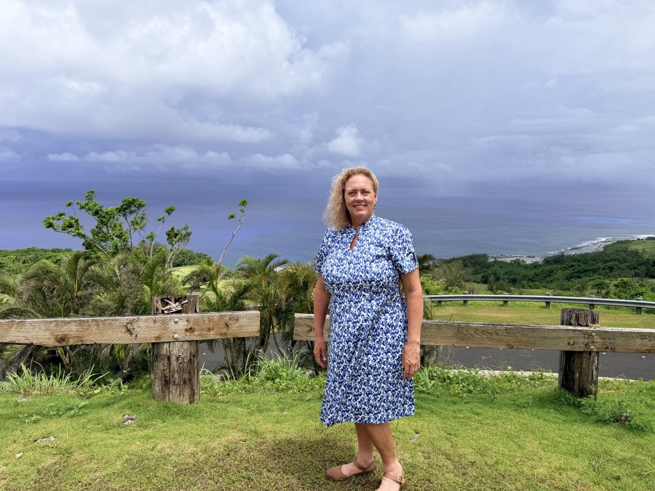 Sheri by the ocean