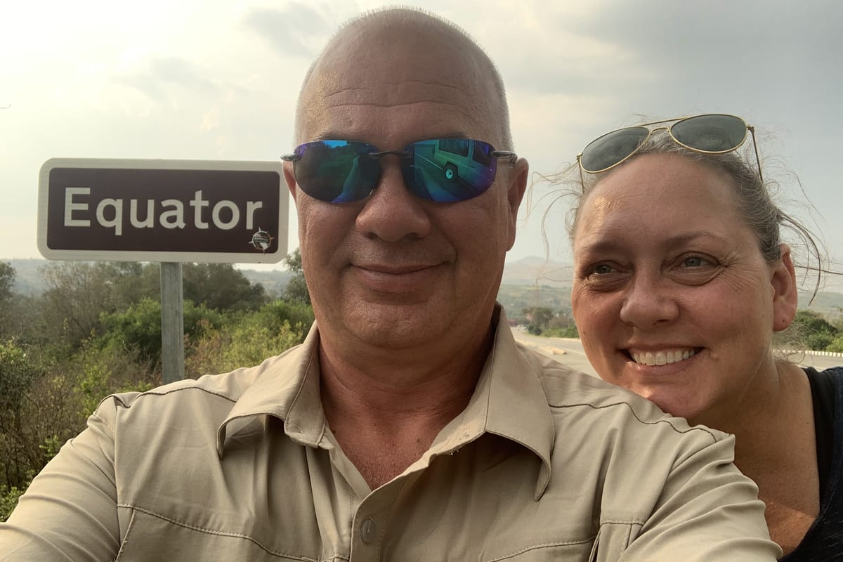South Africa equator