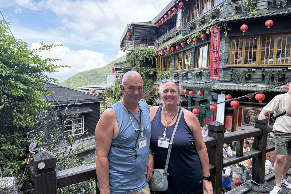 Jiufen Taiwan red lanterns